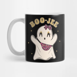 Boo-Jee cute and spooky Halloween ghost costume Mug